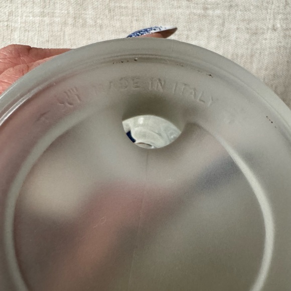 2 Bormioli Rocco Jerba Wing Curved Frosted Stem Glass Dessert Cups Made In Italy - Picture 6 of 6